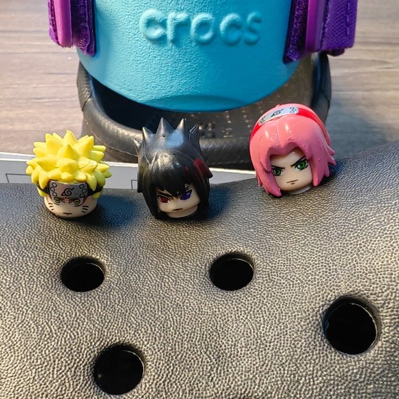 Custom Naruto Shippuden Meme Clog Shoes- DIY modification based on Crocs main image 7